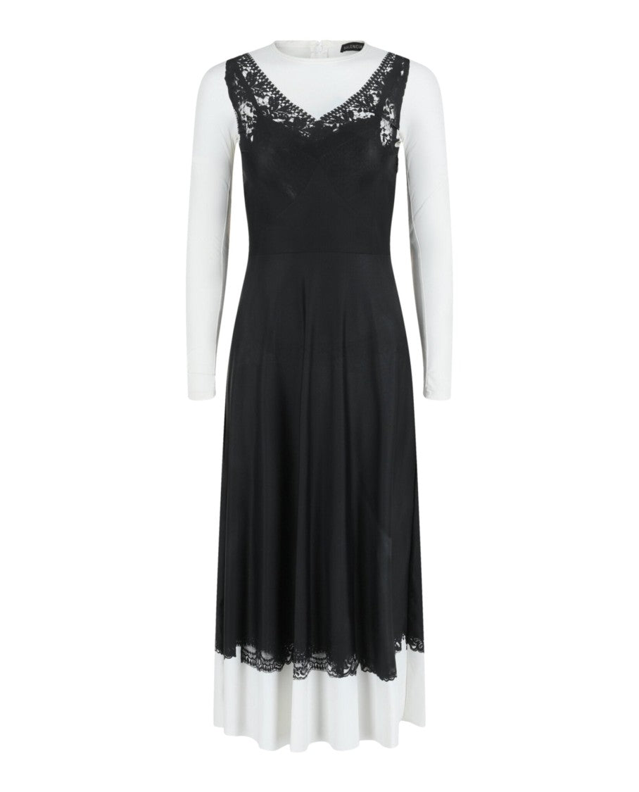 Balenciaga Trompe L'oeil Slip Dress