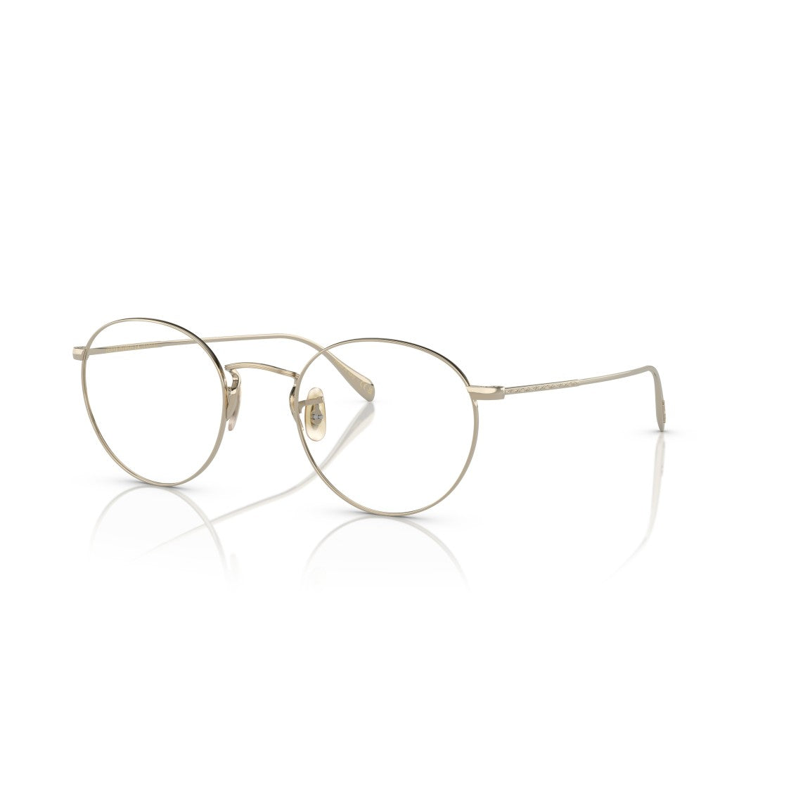 Oliver Peoples 0Ov1186 Round Metal Frame Sunglasses With Adjustable Nose Pads