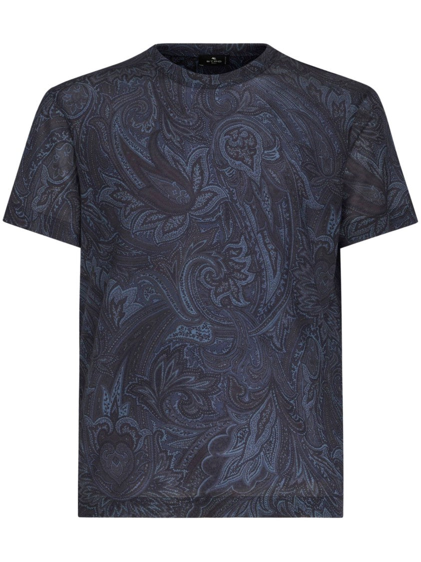 Etro Print Short-Sleeve T-Shirt