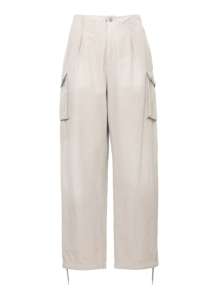 Maison Margiela Beige Cotton Cargo Pants