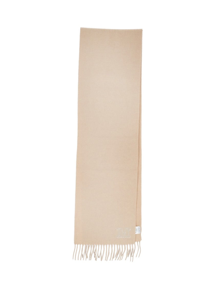 Max Mara "Monogram" Scarf – Beige