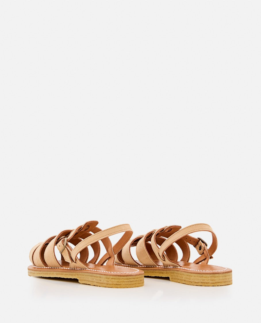 K Jacques St Tropez Lemonia Leather Sandal