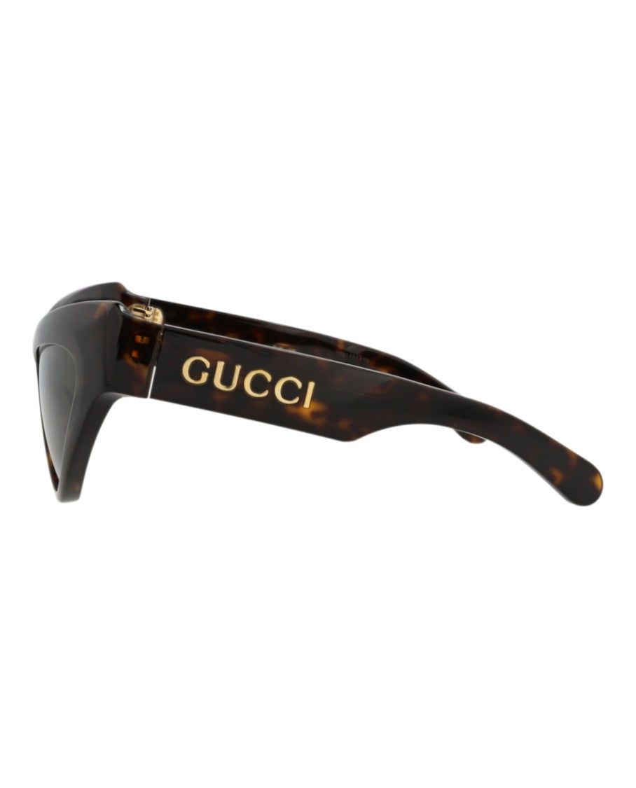 Gucci Cat Eye-Frame Recycled Acetate Sunglasses