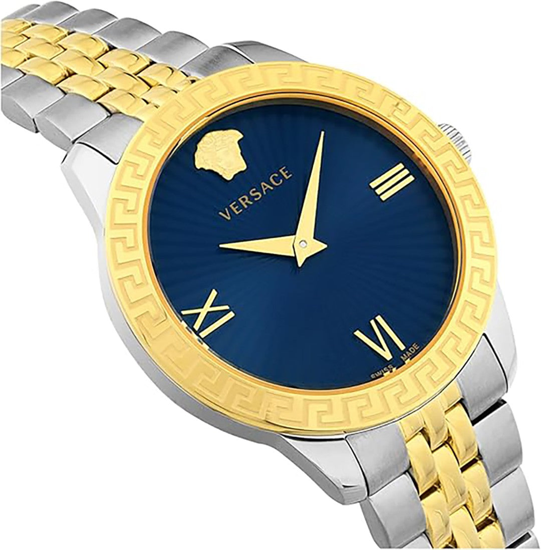 Versace Versace Greca Signature Quartz Watch With Oval Case