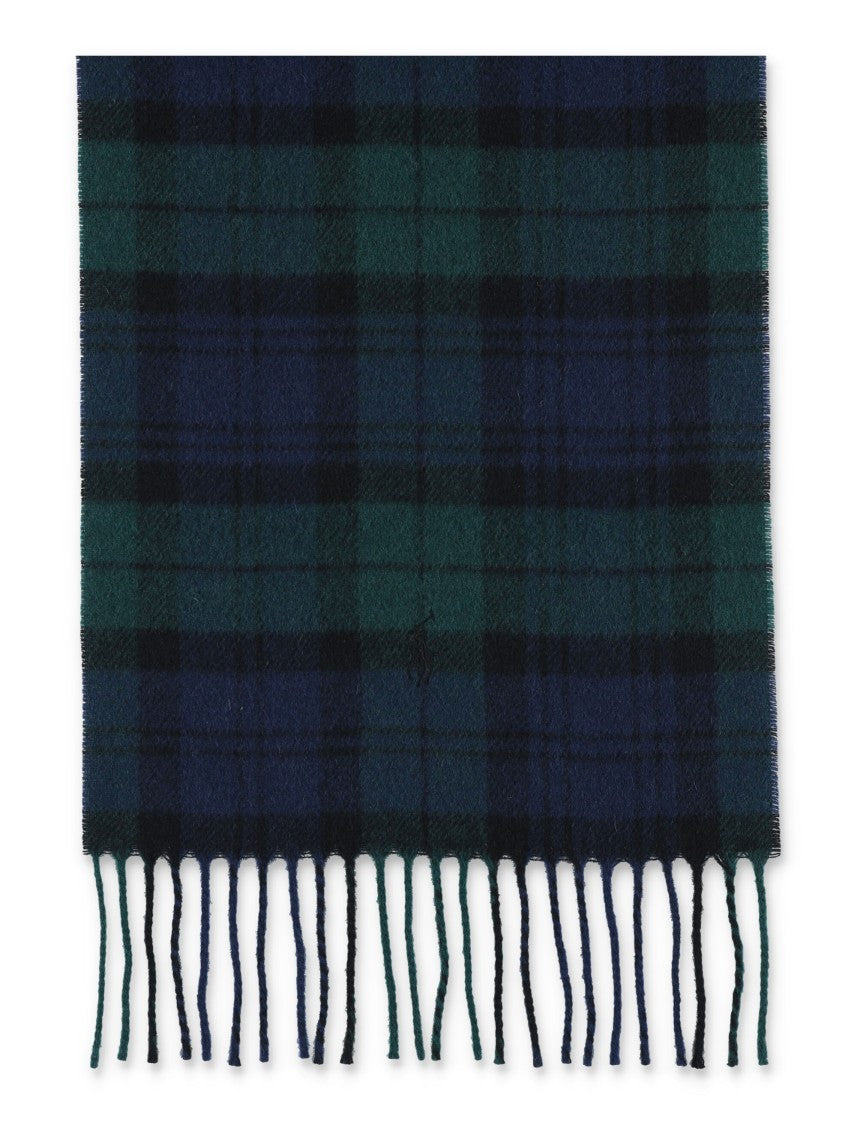 Polo Ralph Lauren Classic Checkered Wool Blend Scarf