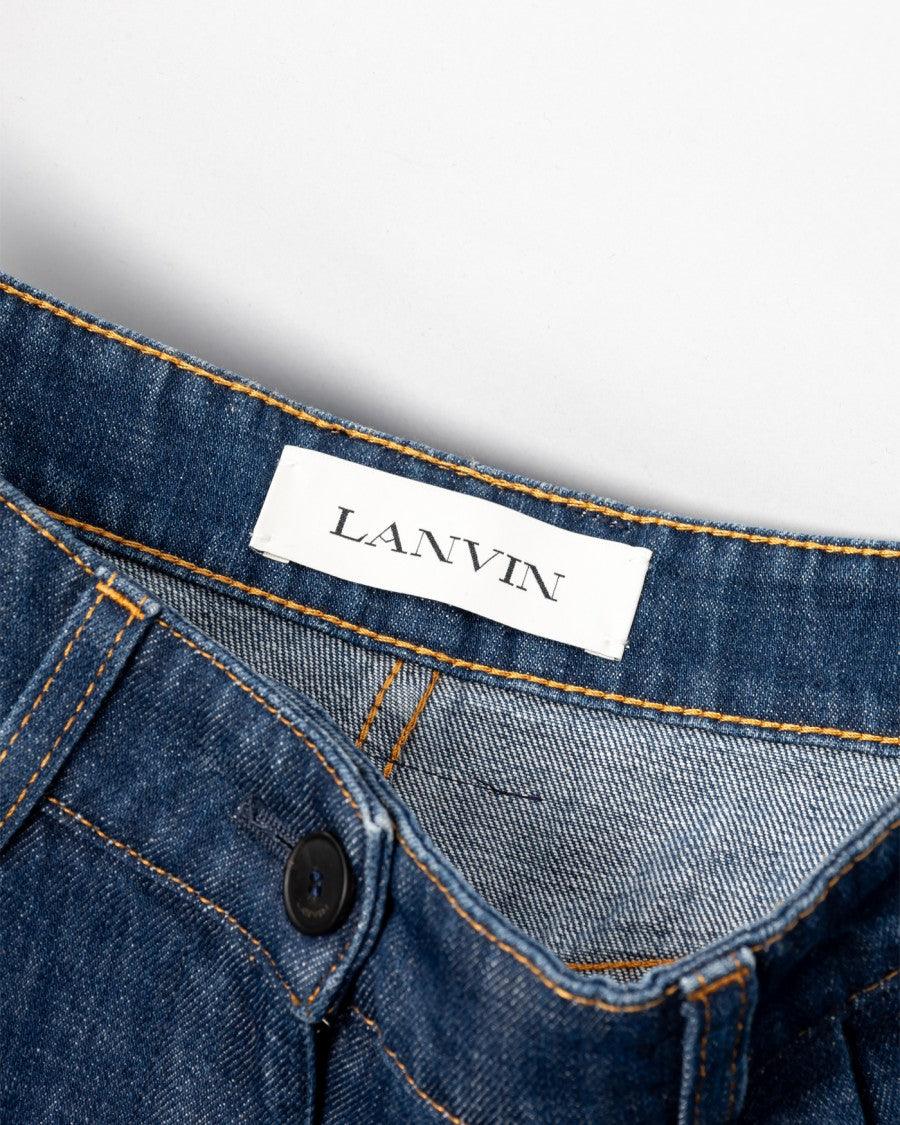 Lanvin Darted Denim Pants