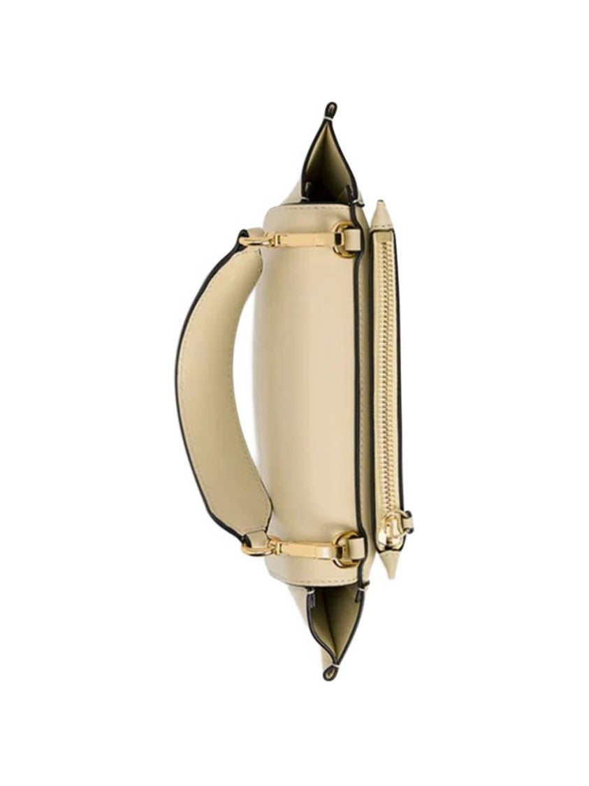 Wandler Cream Hortensia Mini Leather Shoulder Bag