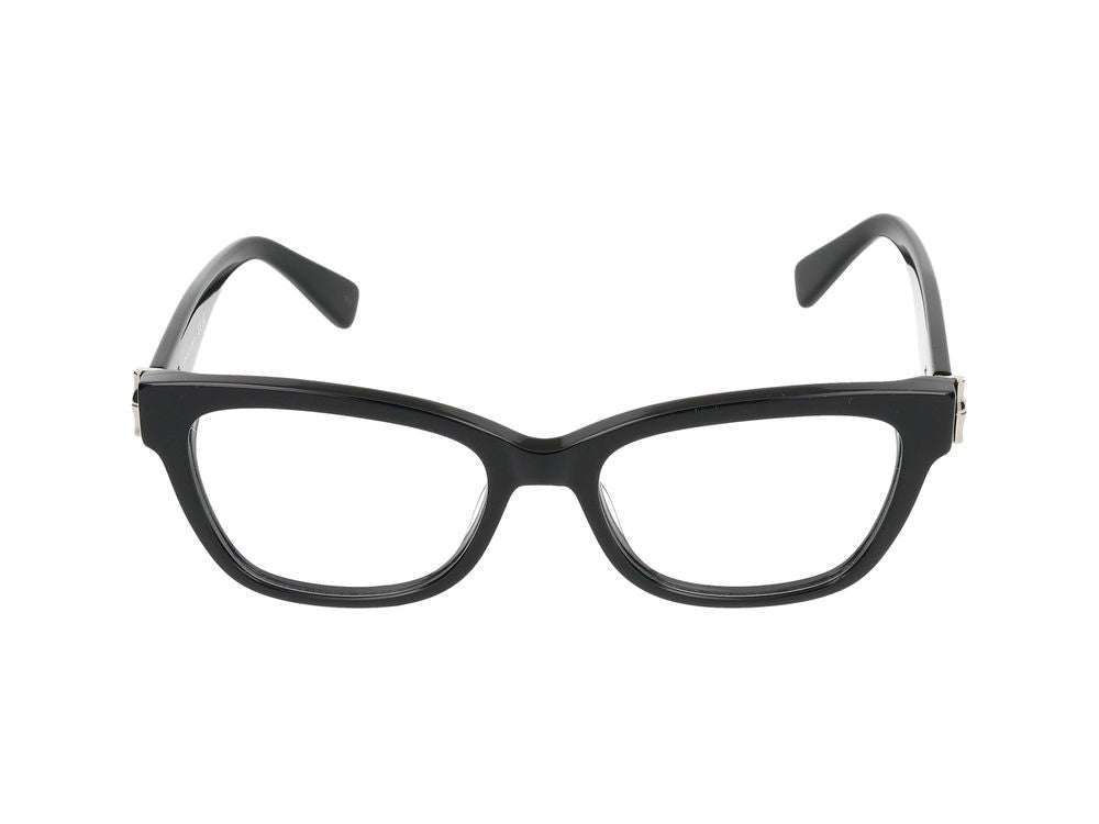 Longchamp Black Lo2713 Acetate Oversized Square Eyeglasses
