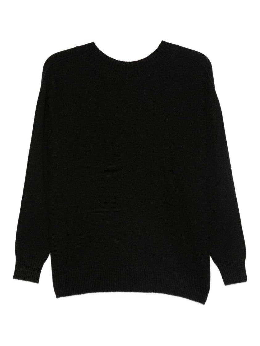 Dexterior Luxe Wool-Cashmere Blend Sweater With V-Neck Design