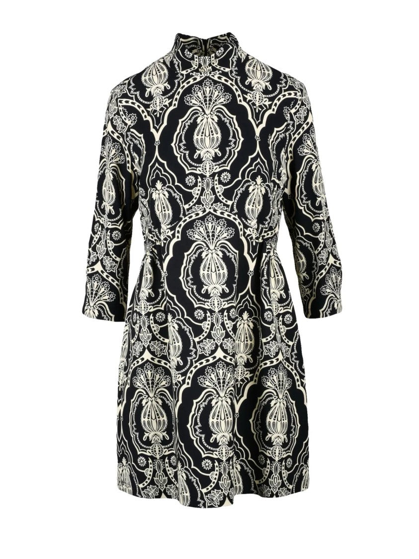 La Double J Black 'La' Viscose Dress