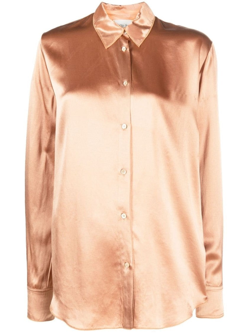 Forte Forte Satin Viscose Shirt