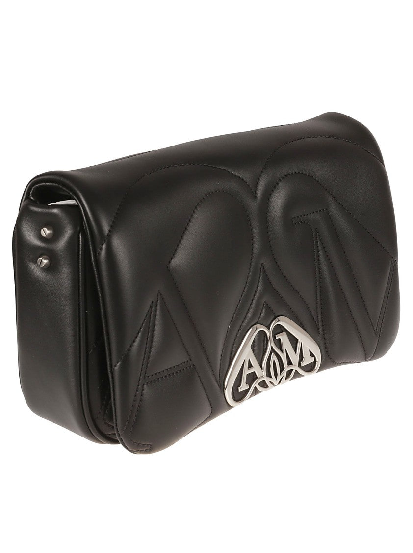 Alexander Mcqueen Quilted Lamb Leather Clutch