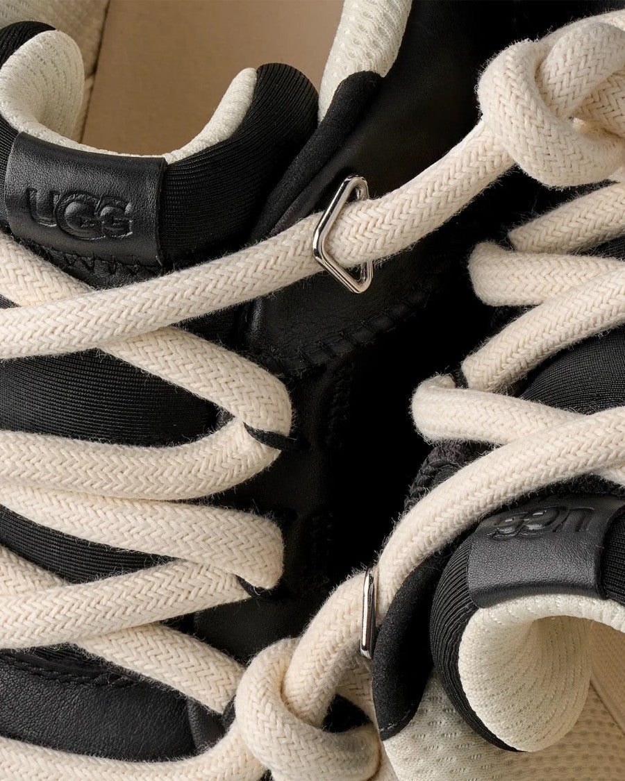 Ugg Heritage Utility Sneakers In Full-Grain Leather And Suede