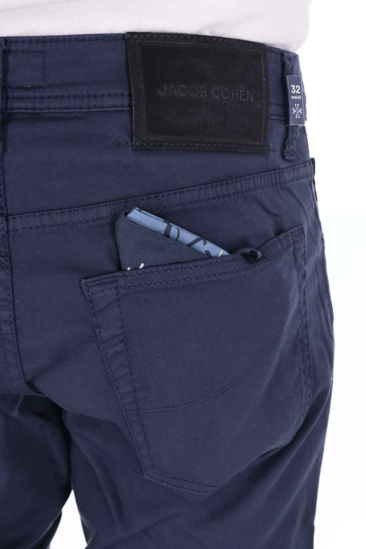 Jacob Cohen Blue Nick Slim Fit Pants