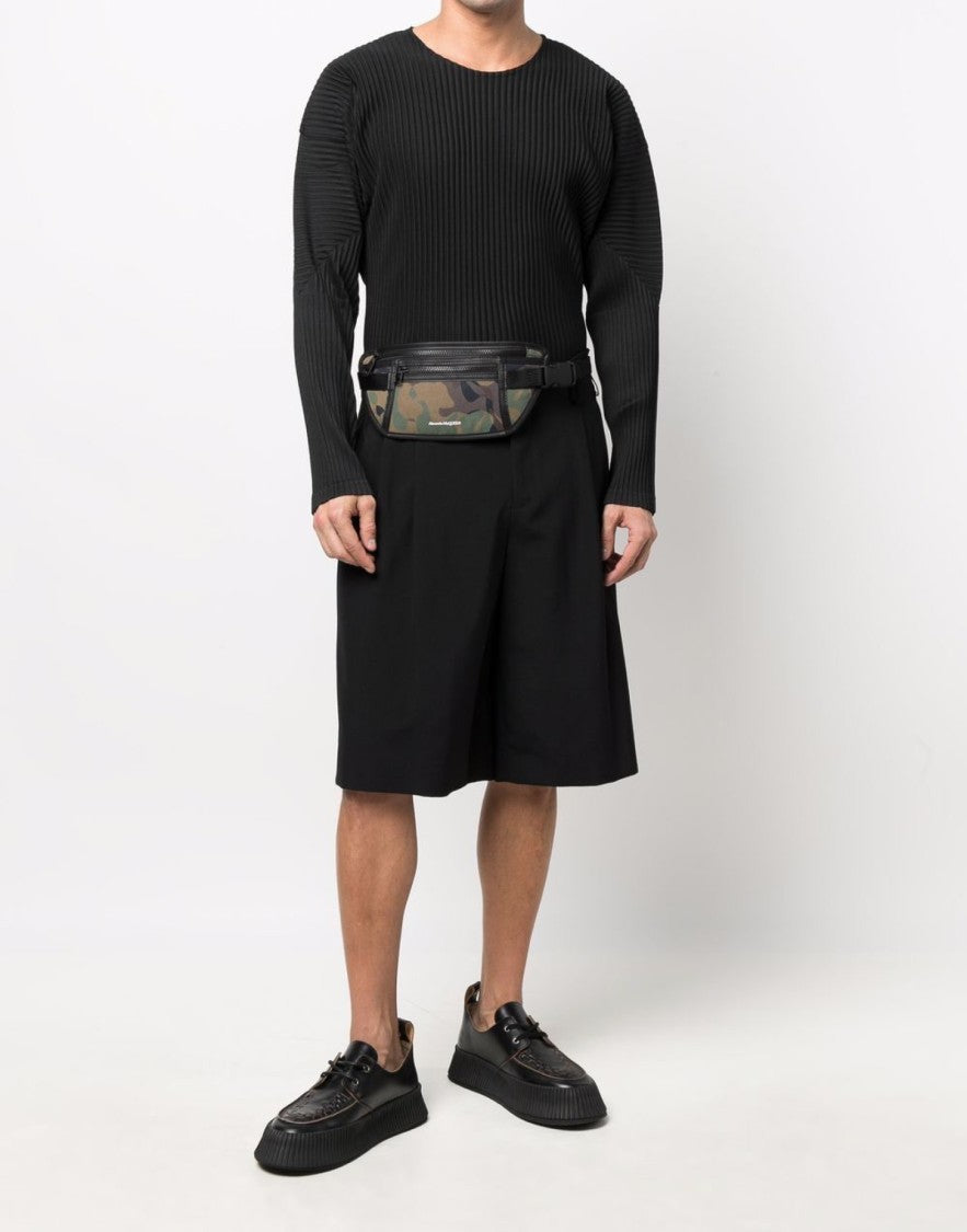 Alexander Mcqueen Camouflage Logo Belt Bag