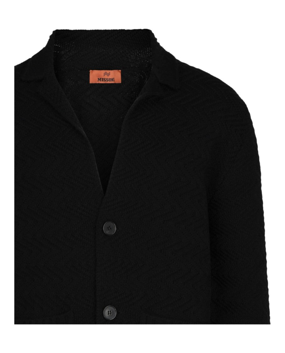 M Missoni Wool Knit Blazer