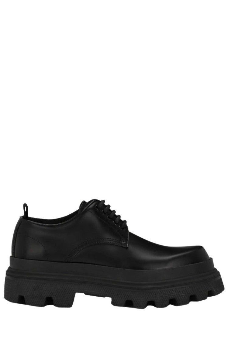 Dolce & Gabbana Platform Leather Derby Shoes