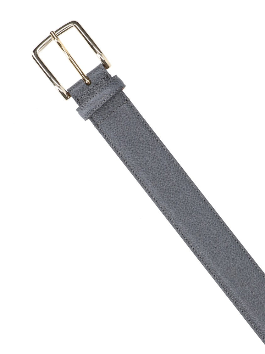 Thom Browne "4-Bar" Belt – Grey