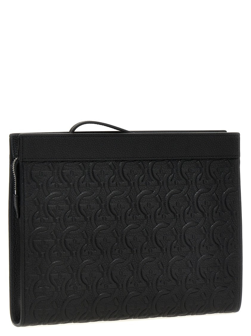 Ferragamo Gancini' Clutch