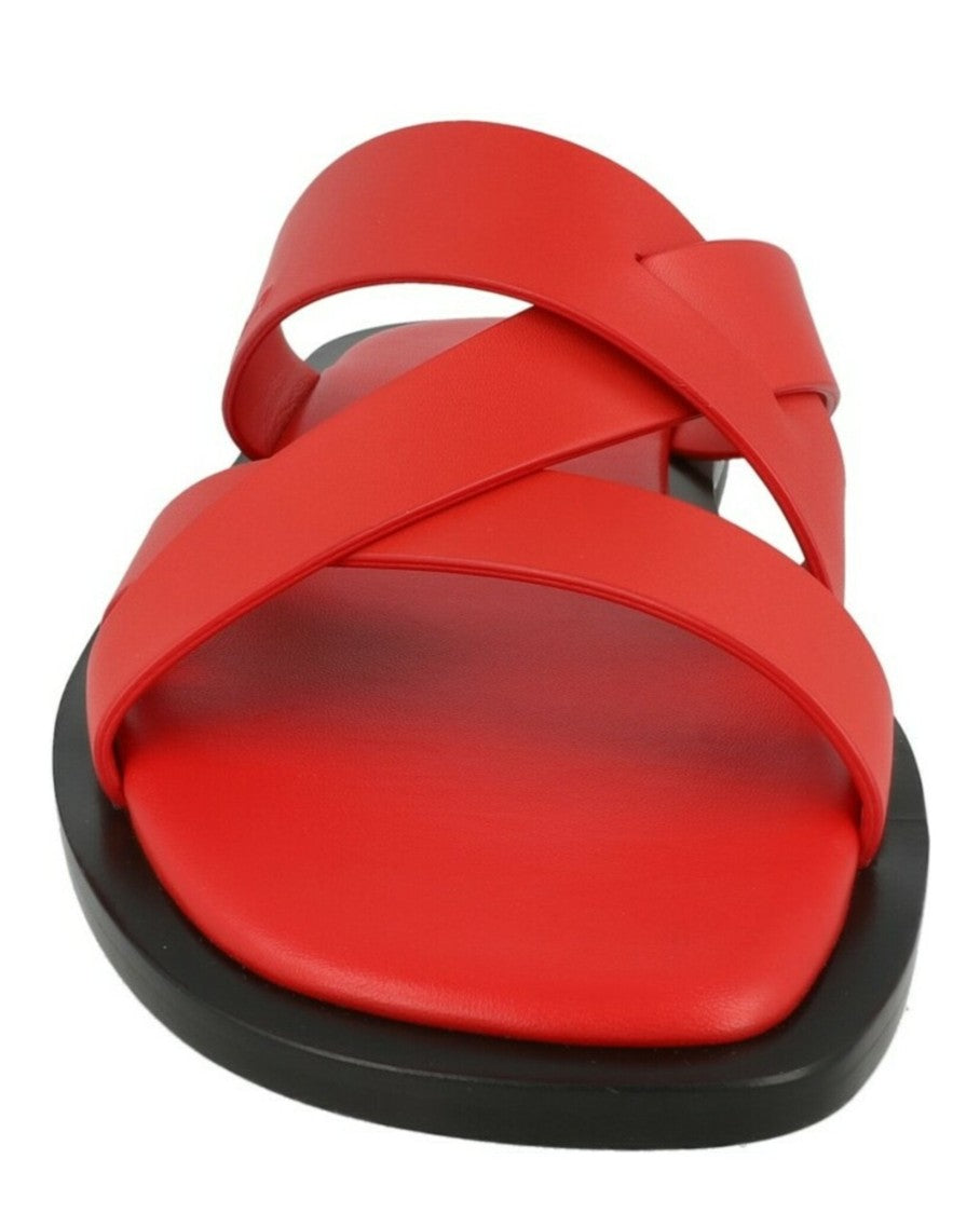 Ferragamo Forino Leather Sandals