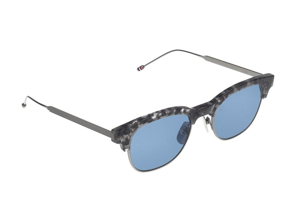 Thom Browne Modern Acetate And Titanium Sunglasses With Classic Lenses