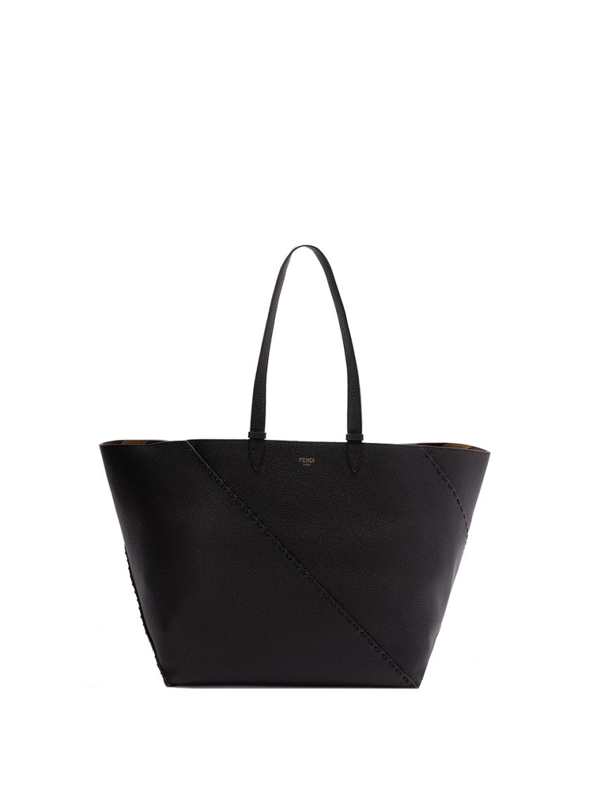 Fendi `Selleria Diag` Large Shopper