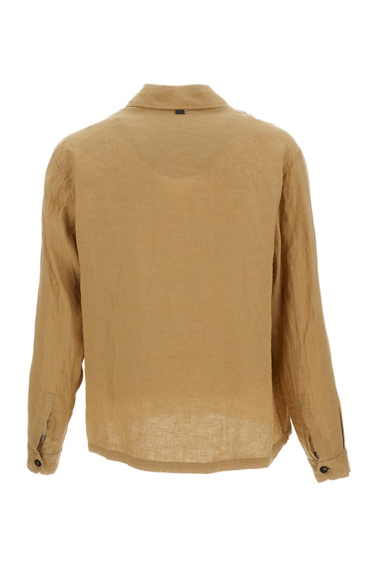 Herno Beige 'Field Crafted' Linen Jacket