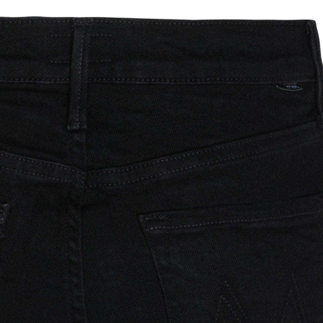Mother High-Waisted Straight Leg Jeans With Classic Five-Pocket Design