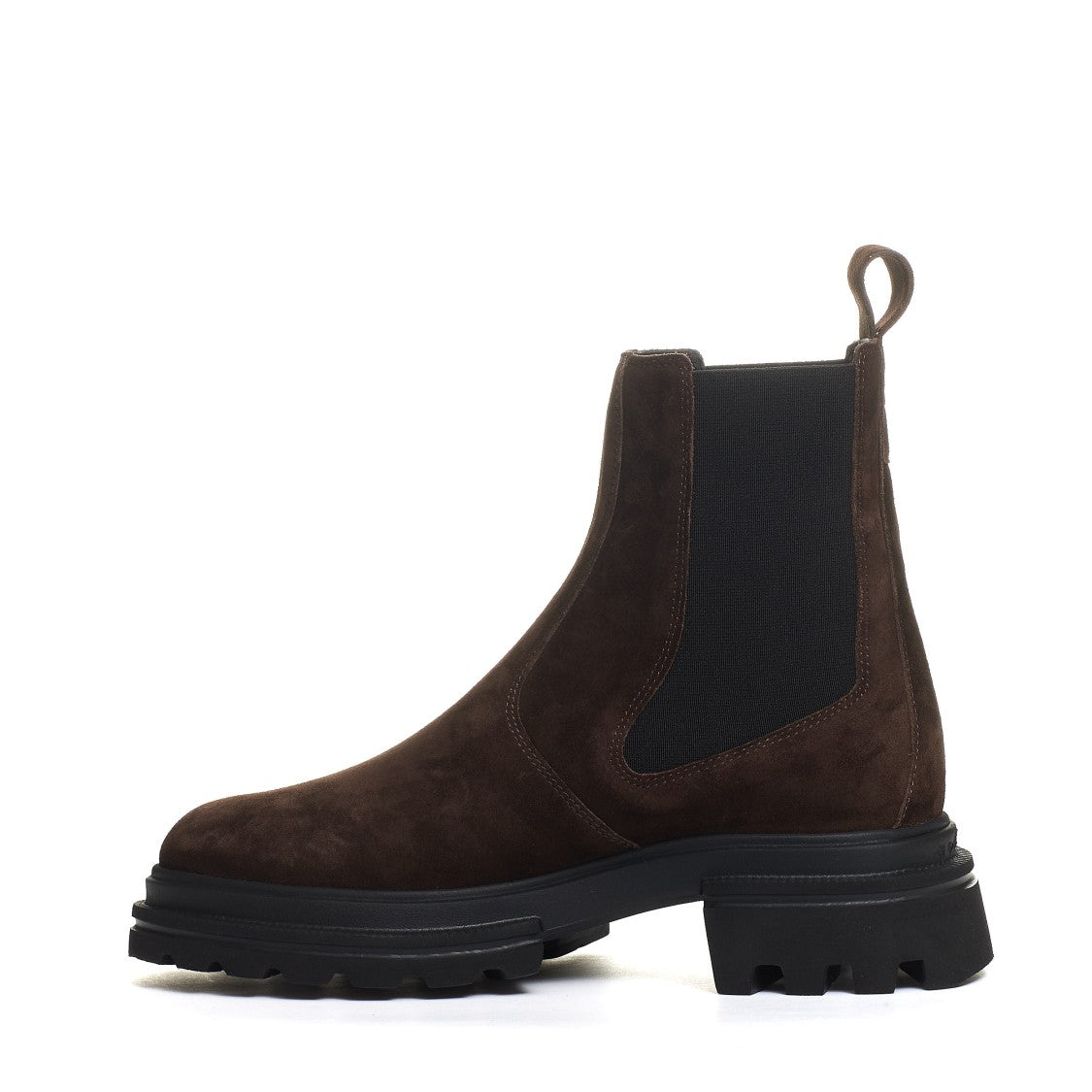 Hogan Chelsea Boot Elastic Suede Brown