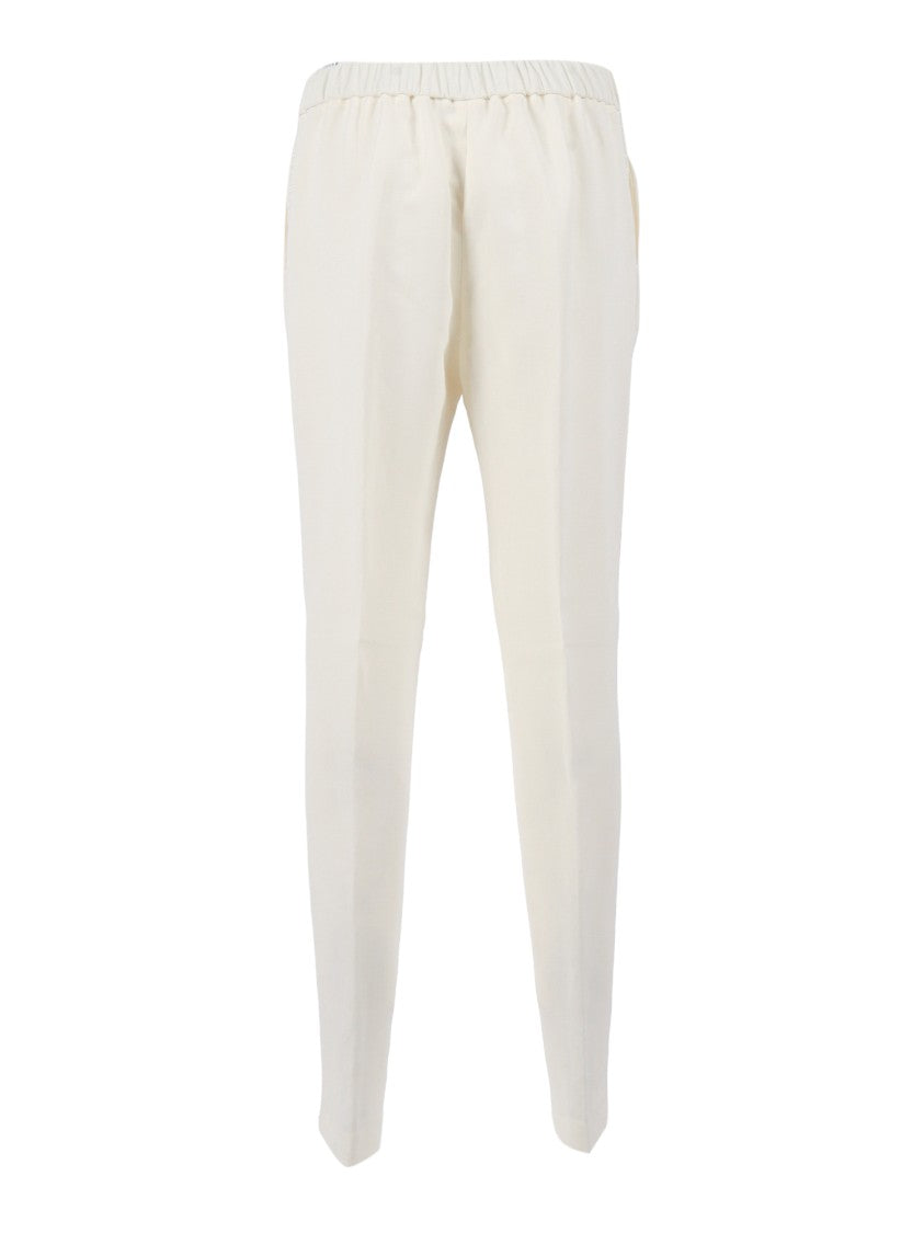 Fabiana Filippi Burro Fluid Linen Viscose Sweatpants