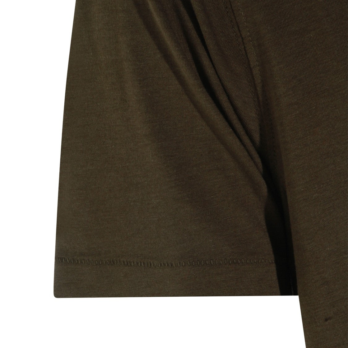 Tom Ford Grey Cotton Crew Neckline T-Shirt
