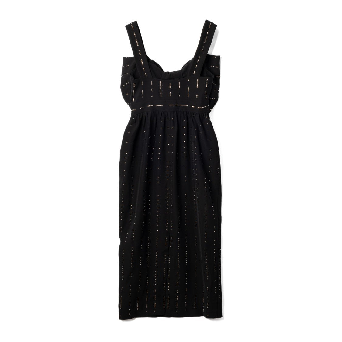 Viktor & Rolf Fitted Black Midi Dress