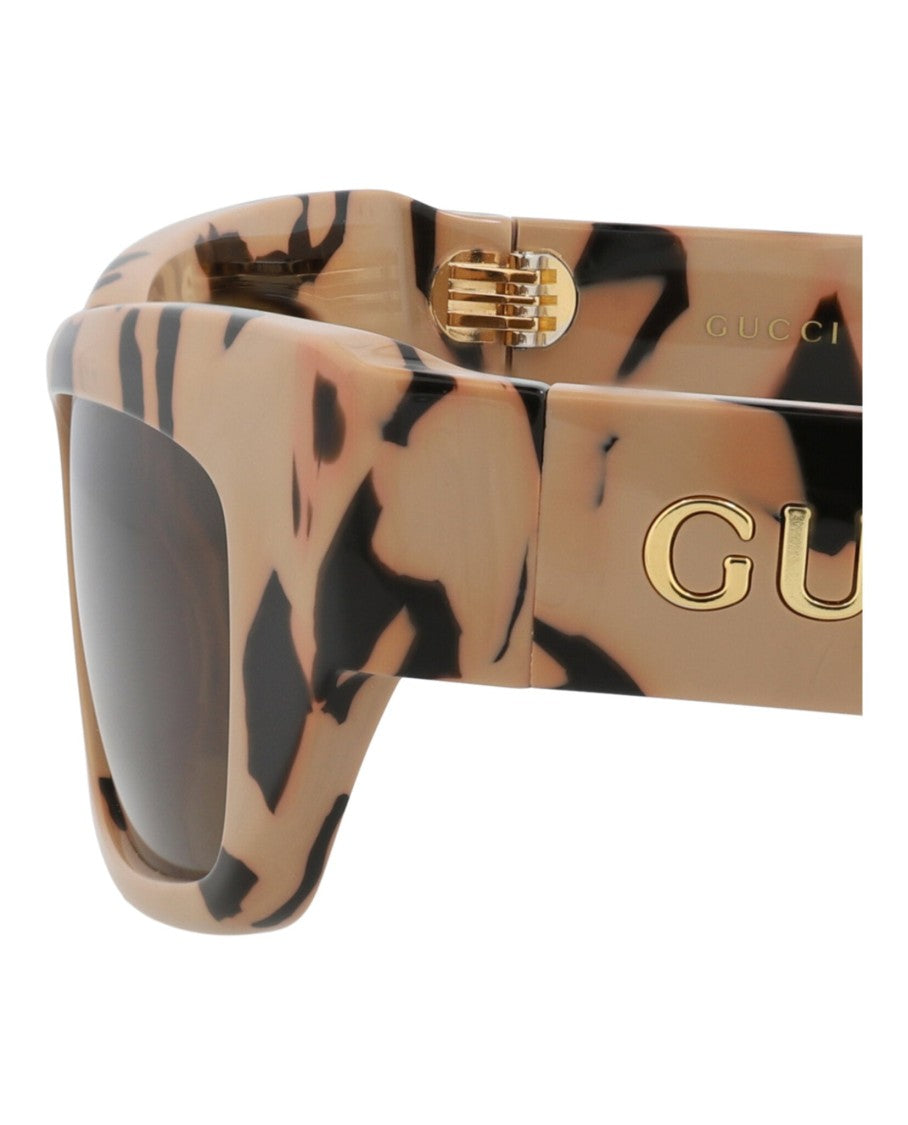 Gucci Cat Eye-Frame Recycled Acetate Sunglasses