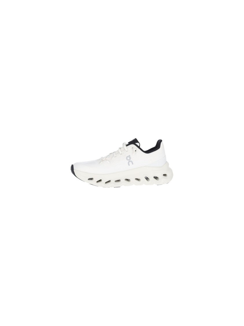 On Low-Profile White Sneakers With Lightweight Sole Design