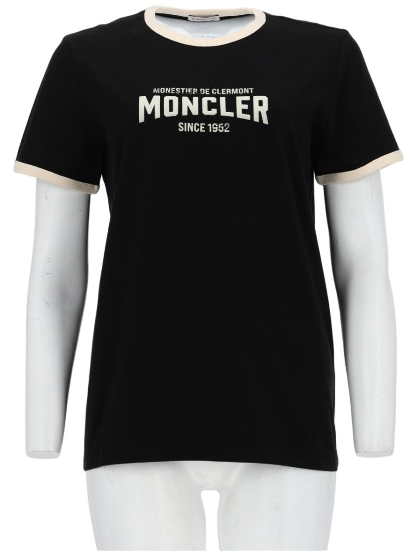 Moncler Short-Sleeved Logo Cotton T-Shirt