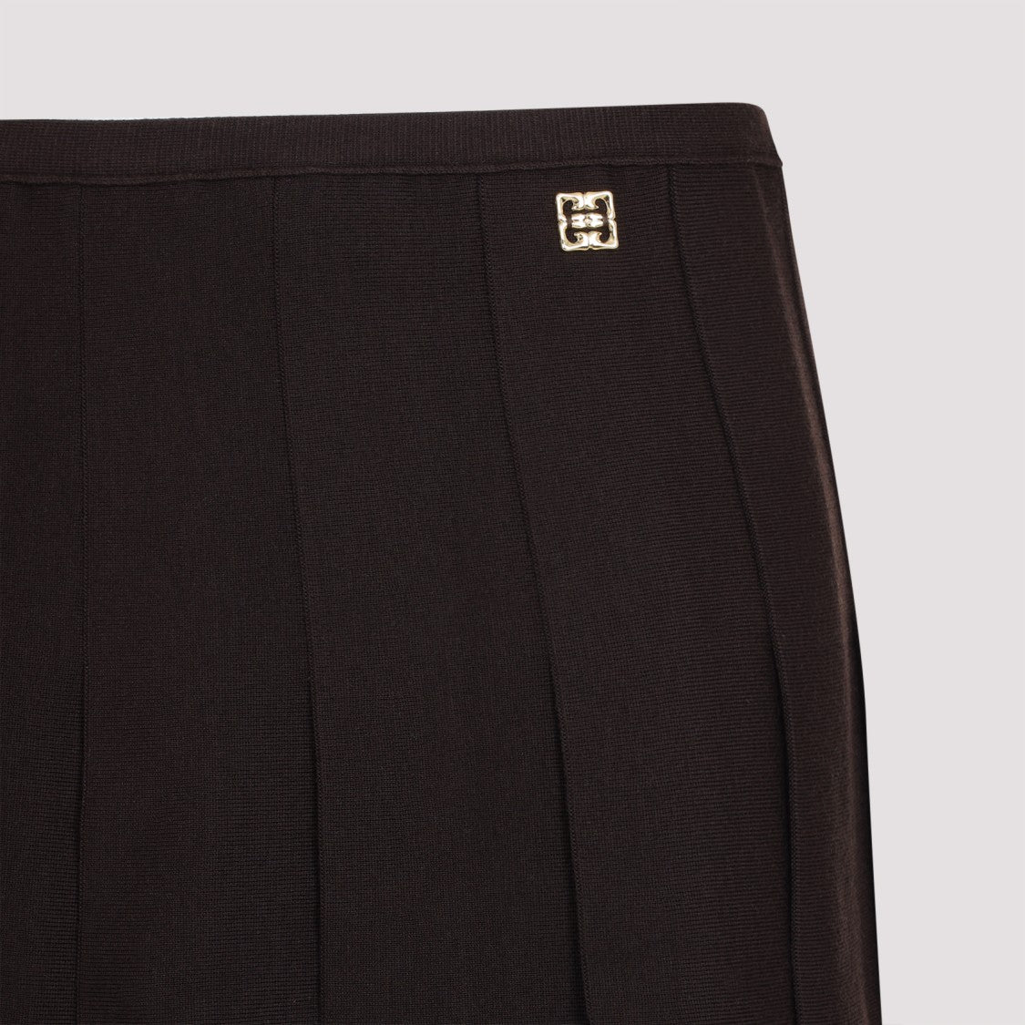 Givenchy Russet Brown Wool Skirt