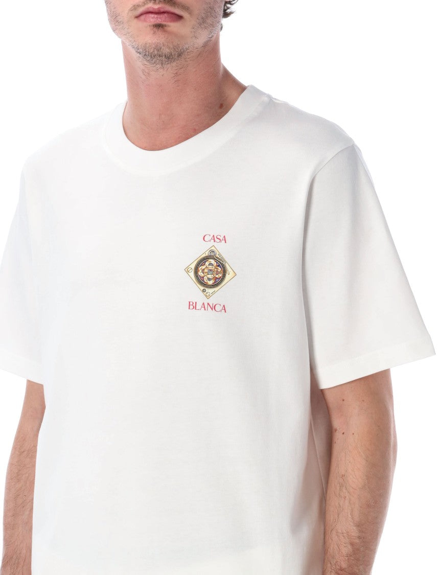 Casablanca Plafond Orné De Musique White T-Shirt