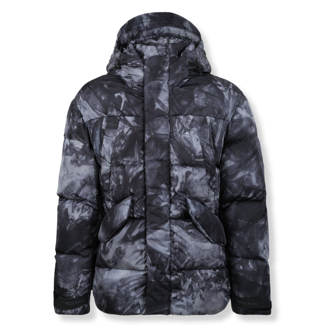 Woolrich Tie-Dye Puffer Jacket With Duck Down Filling