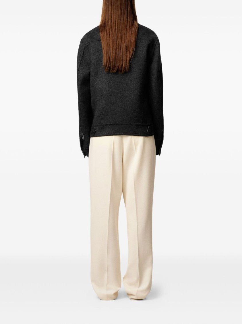 Ami Paris Structured Dark Grey Jacket