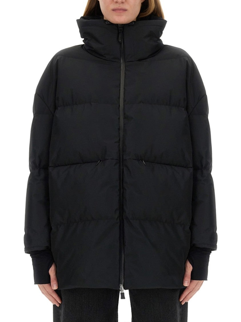 Herno Quilted Black Laminar Jacket