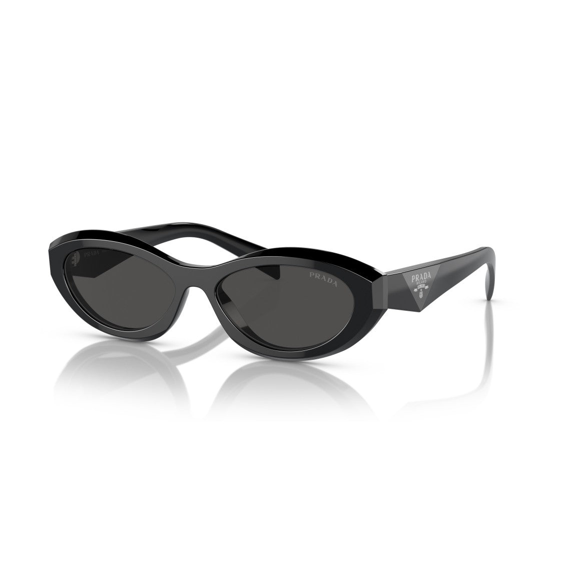 Prada 0Pr 26Zs Cat-Eye Black Acetate Sunglasses