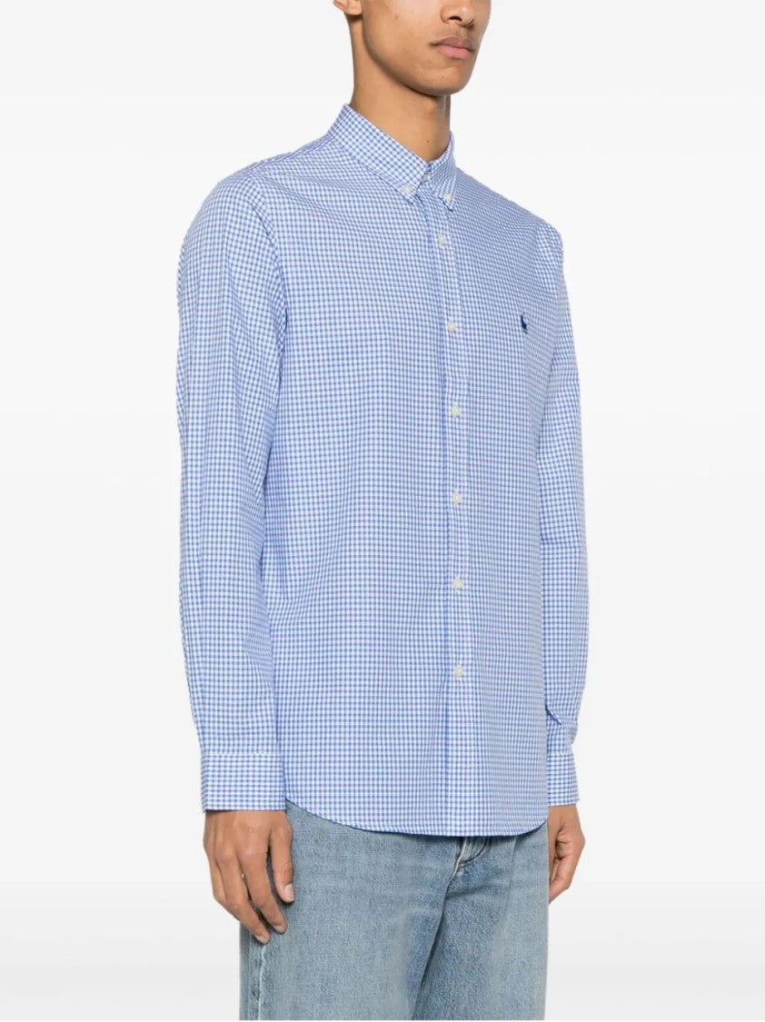 Polo Ralph Lauren Slim Fit Checked Stretch Poplin Shirt