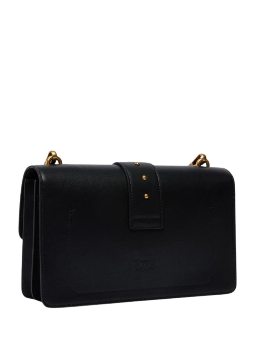 Pinko Love One Gold-Tone Shoulder Bag