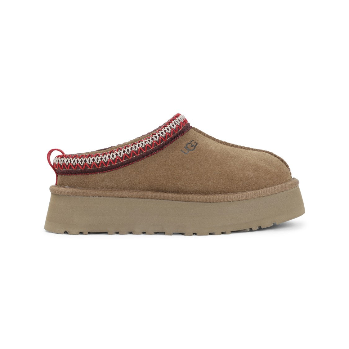 Ugg Tazz Ii Suede Slippers With Mutton Lining