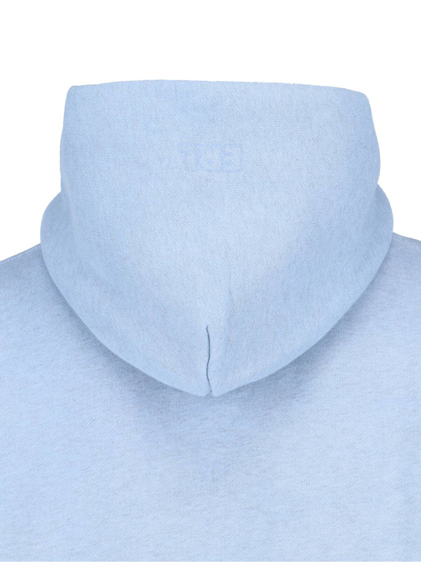 Erl "Heathered" Hoodie – Light Blue
