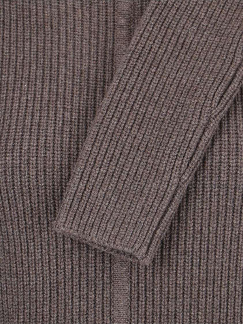 Rick Owens Headon Dbl Lupetto Sweater – Brown