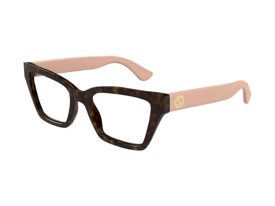 Gucci Pink Gg1715o Tortoiseshell Oversized Square Sunglasses