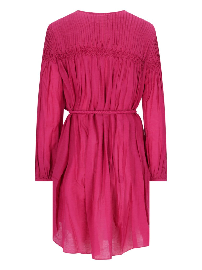 Isabel Marant Étoile Cotton Chemisier Mini Dress