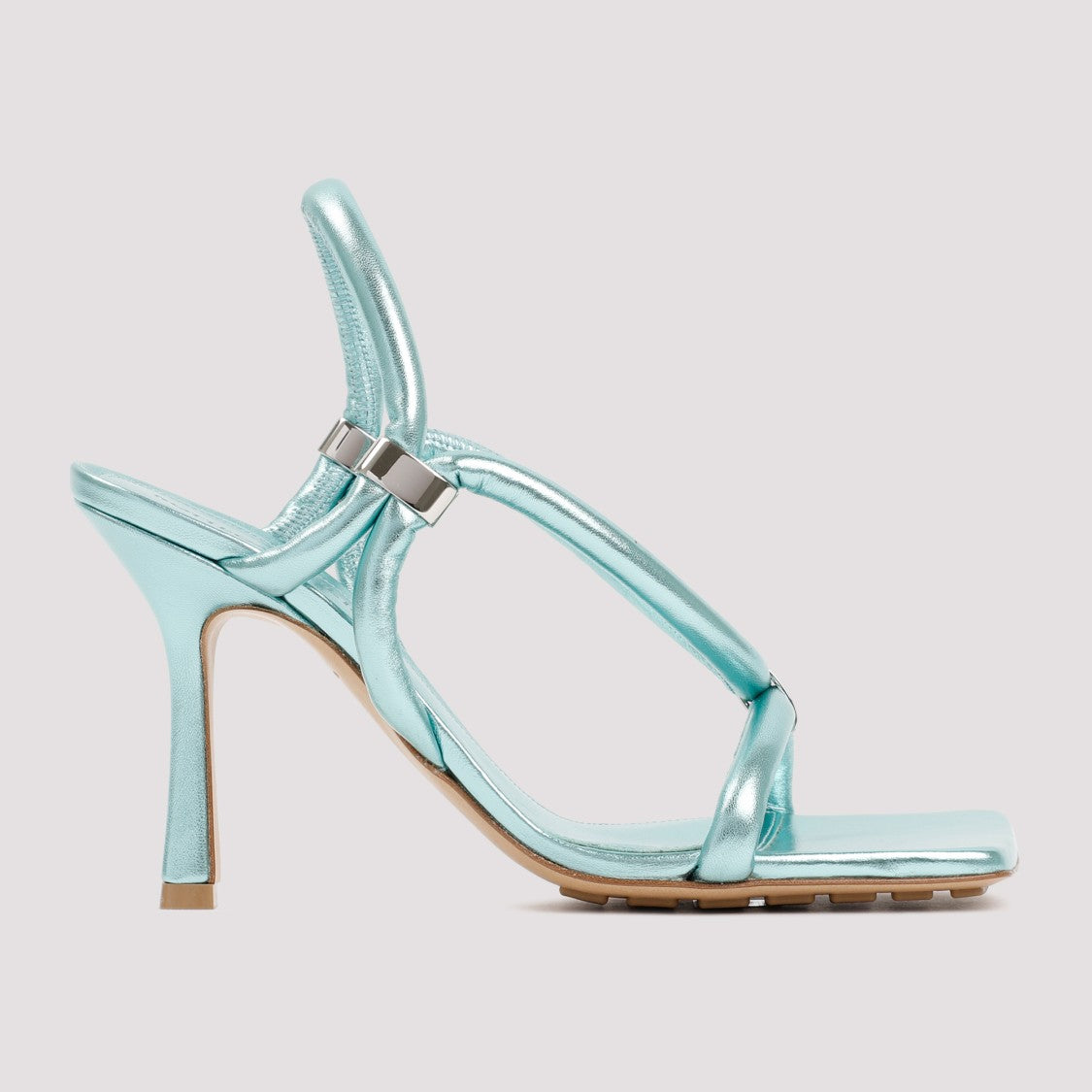 Bottega Veneta Icy Moon Stretch Slingback Sandals