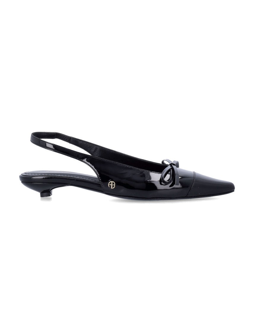 Anine Bing Zoey Ribbon Sling Back